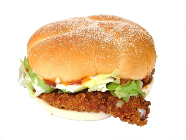 Chicken-Sandwich-Bun-Fast-Food